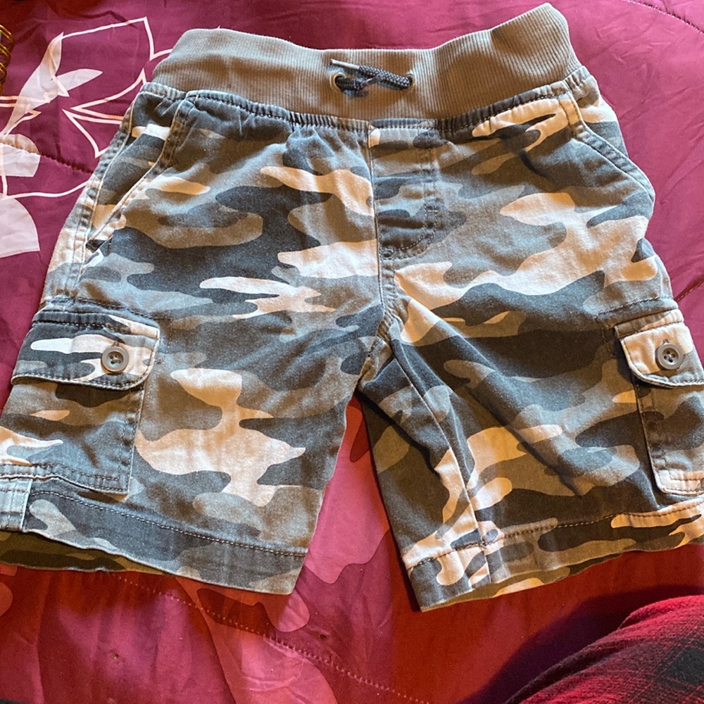 Boys camouflage shorts